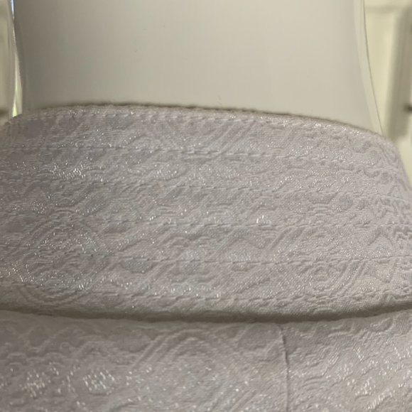 Mario Serrani 2 shimmering white paisley 3/4 jacke - Picture 6 of 10